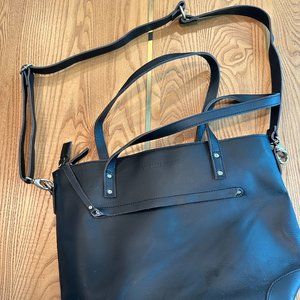 Montana Hudson Leather Laptop Tote Bag